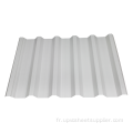 Twin mur creux en plastique toit en plastique transparent